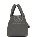 Hermes Picotin Lock 18 Gris Meyer Clemence GHW