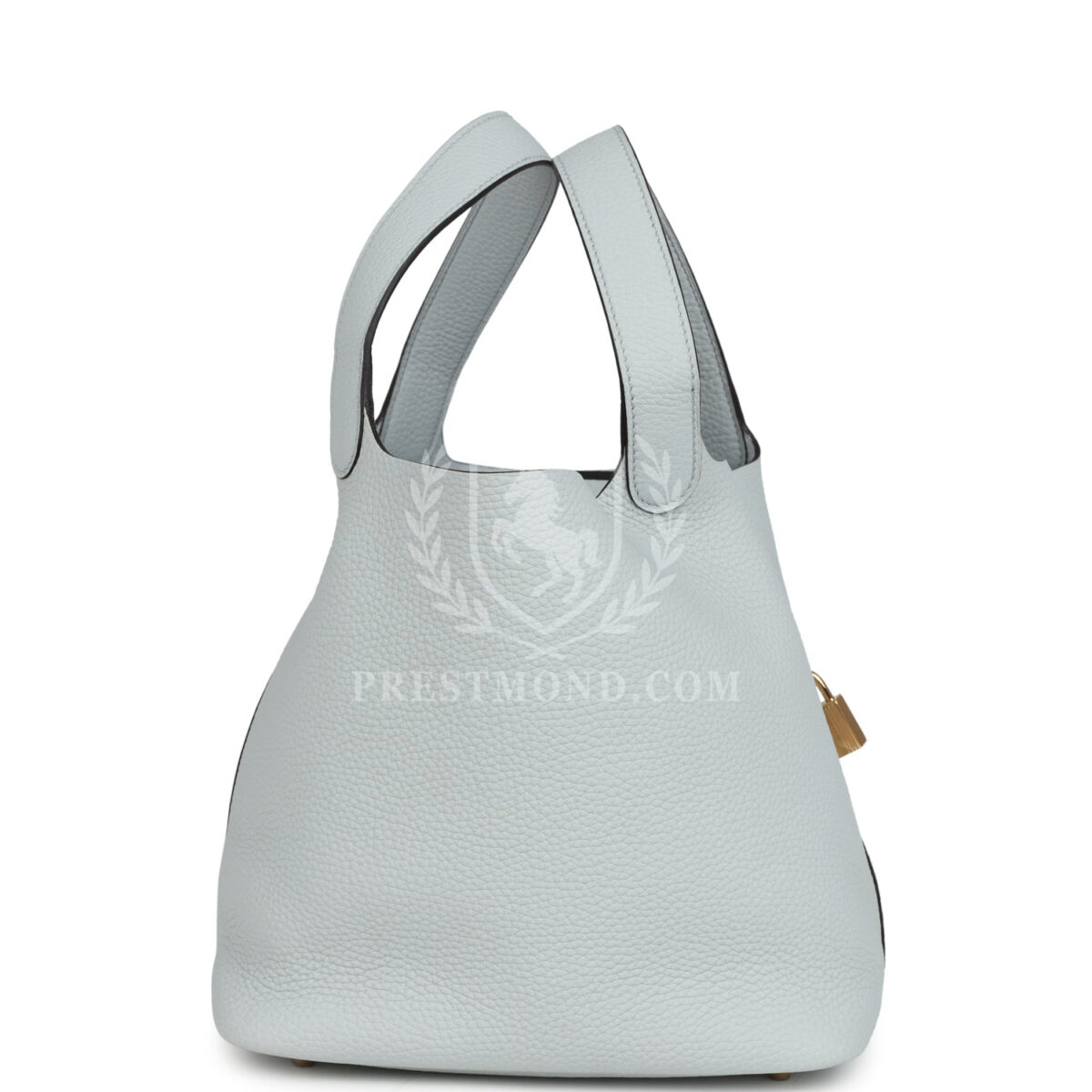 Hermes Picotin Lock 22 Bleu Pale Clemence GHW — изображение 3