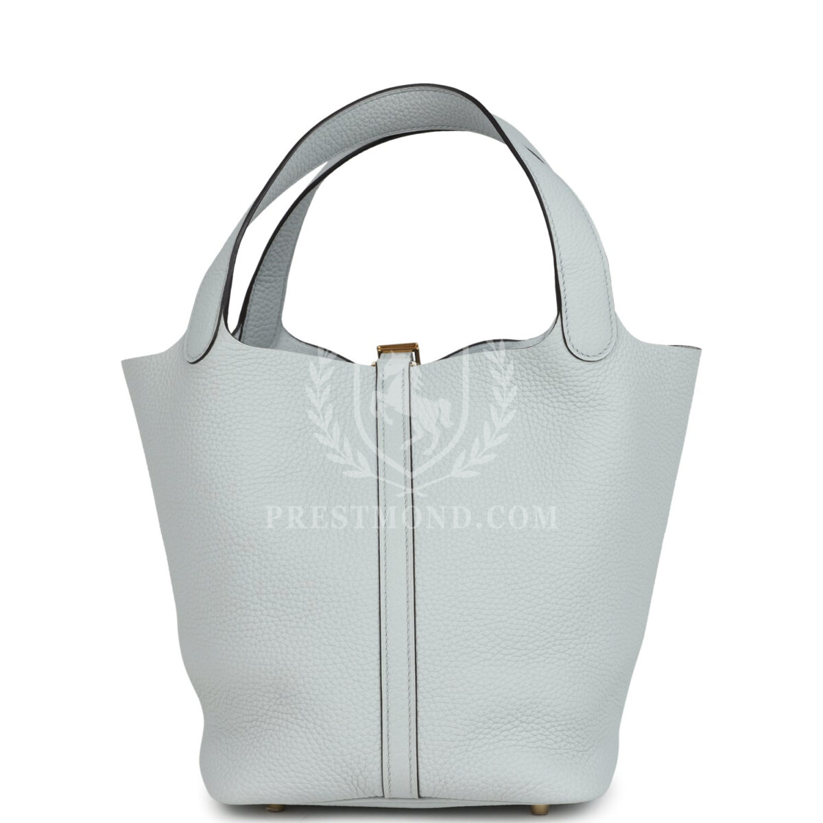 Hermes Picotin Lock 22 Bleu Pale Clemence GHW — изображение 4
