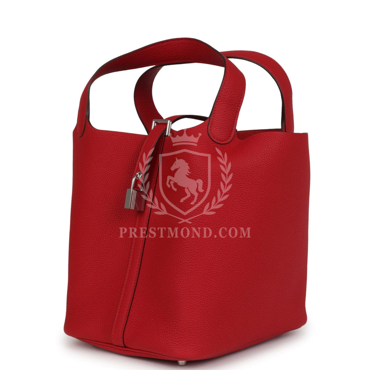 Hermes Picotin Lock 22 Rouge Piment Maurice PHW — изображение 5