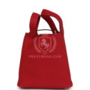 Hermes Picotin Lock 22 Rouge Piment Maurice PHW