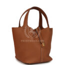 Hermes Picotin Lock 22 GHW Clemence GHW