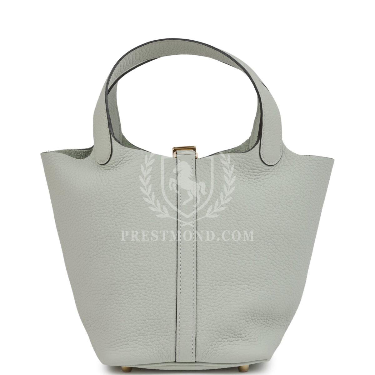 Hermes Picotin Lock 18 Gris Neve Clemence GHW — изображение 4
