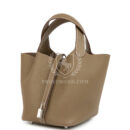 Hermes Picotin Lock 18 Etoupe Clemence PHW