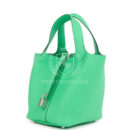 Hermes Picotin Lock 18 Vert Comics Clemence PHW