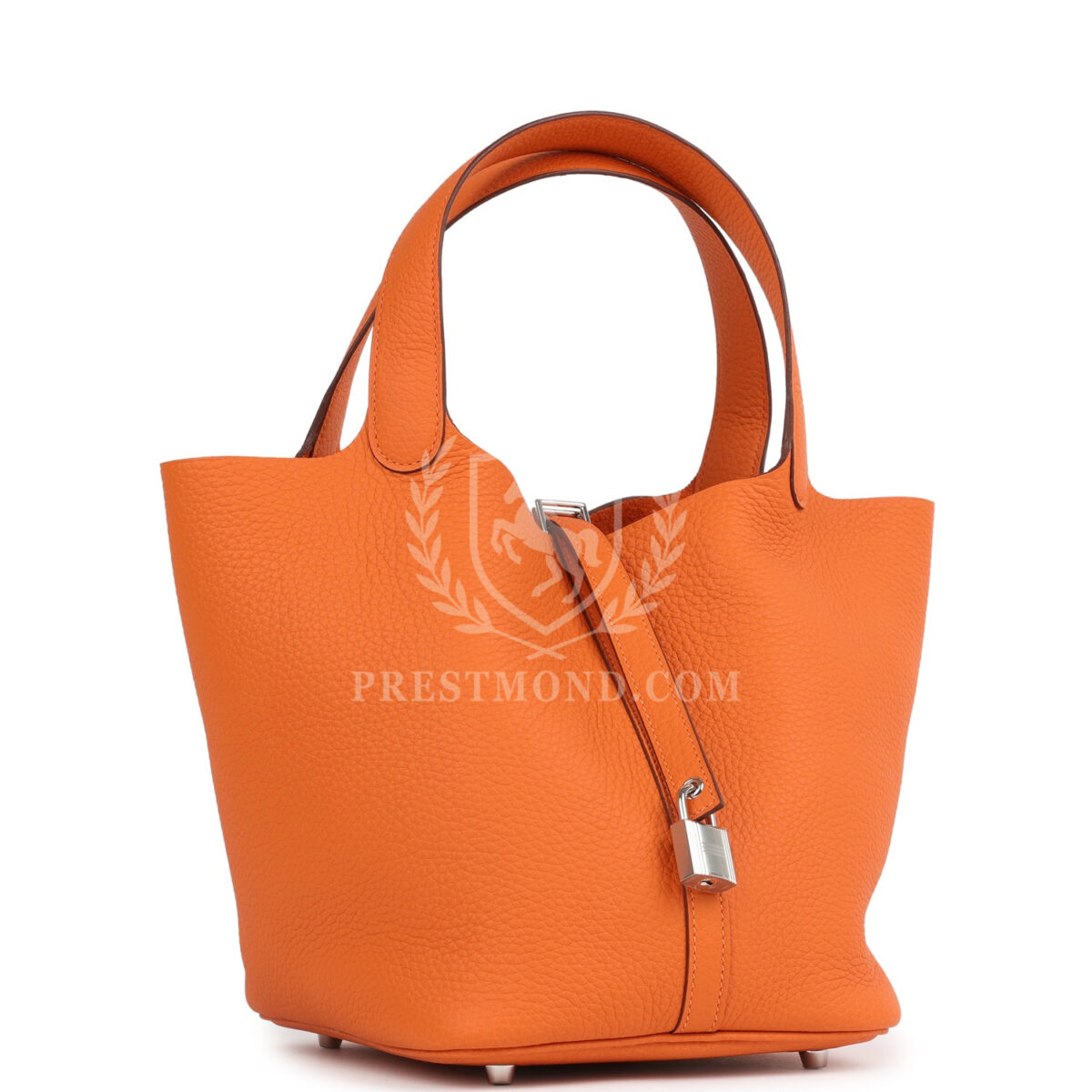 Hermes Picotin Lock 22 Orange Clemence PHW — изображение 2