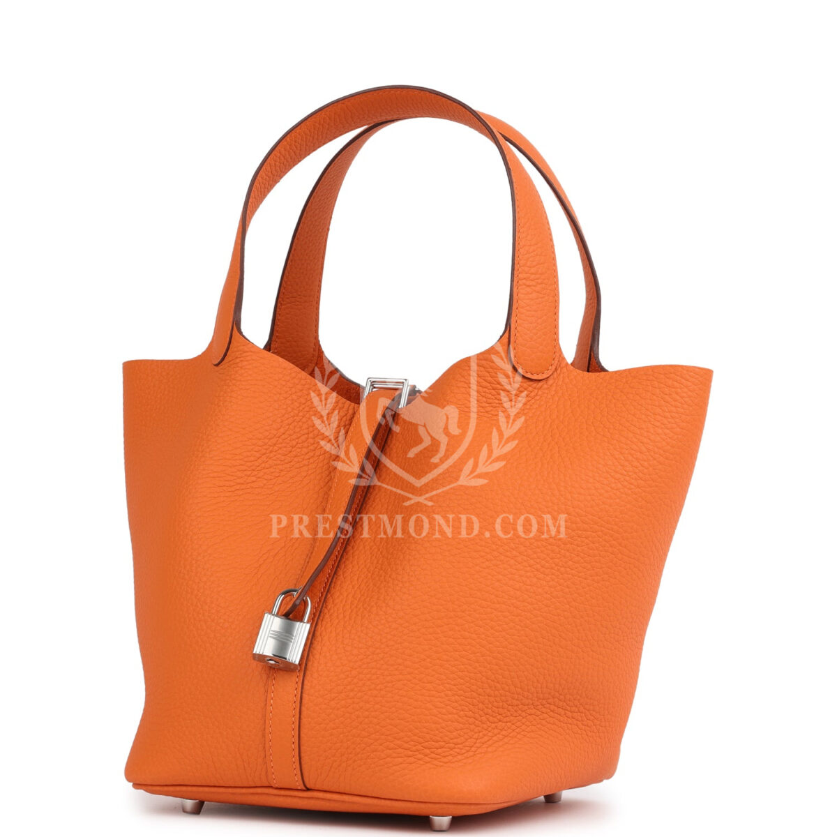 Hermes Picotin Lock 22 Orange Clemence PHW — изображение 5