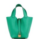 Hermes Picotin Lock 18 Menthe Clemence GHW