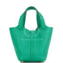 Hermes Picotin Lock 18 Menthe Clemence GHW