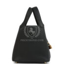 Hermes Picotin Lock 18 Black Clemence GHW