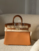 Birkin 25 Togo Gold GHW