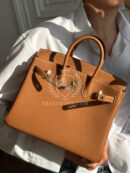 Birkin 25 Togo Gold GHW