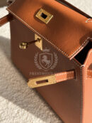 Kelly Pochette Swift Gold GHW
