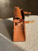 Kelly Pochette Swift Gold GHW