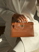 Kelly Pochette Swift Gold GHW