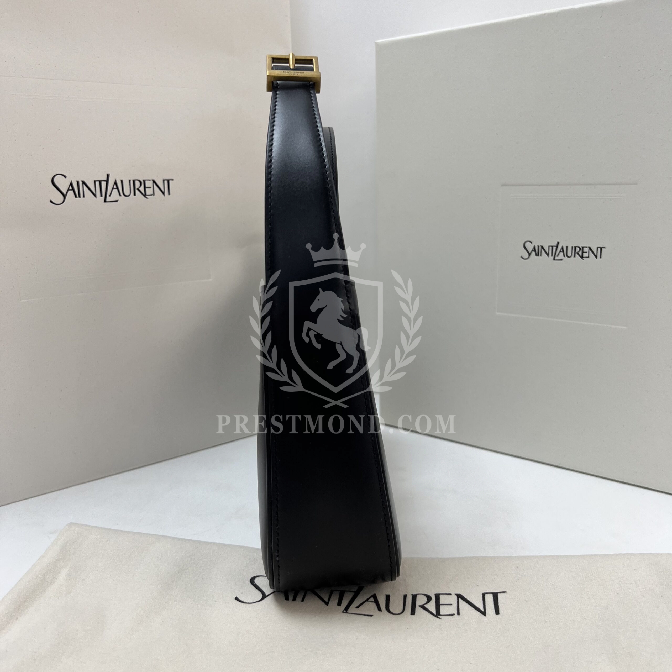 YSL Le 5 à 7 Hobo Bag in smooth leather — изображение 6