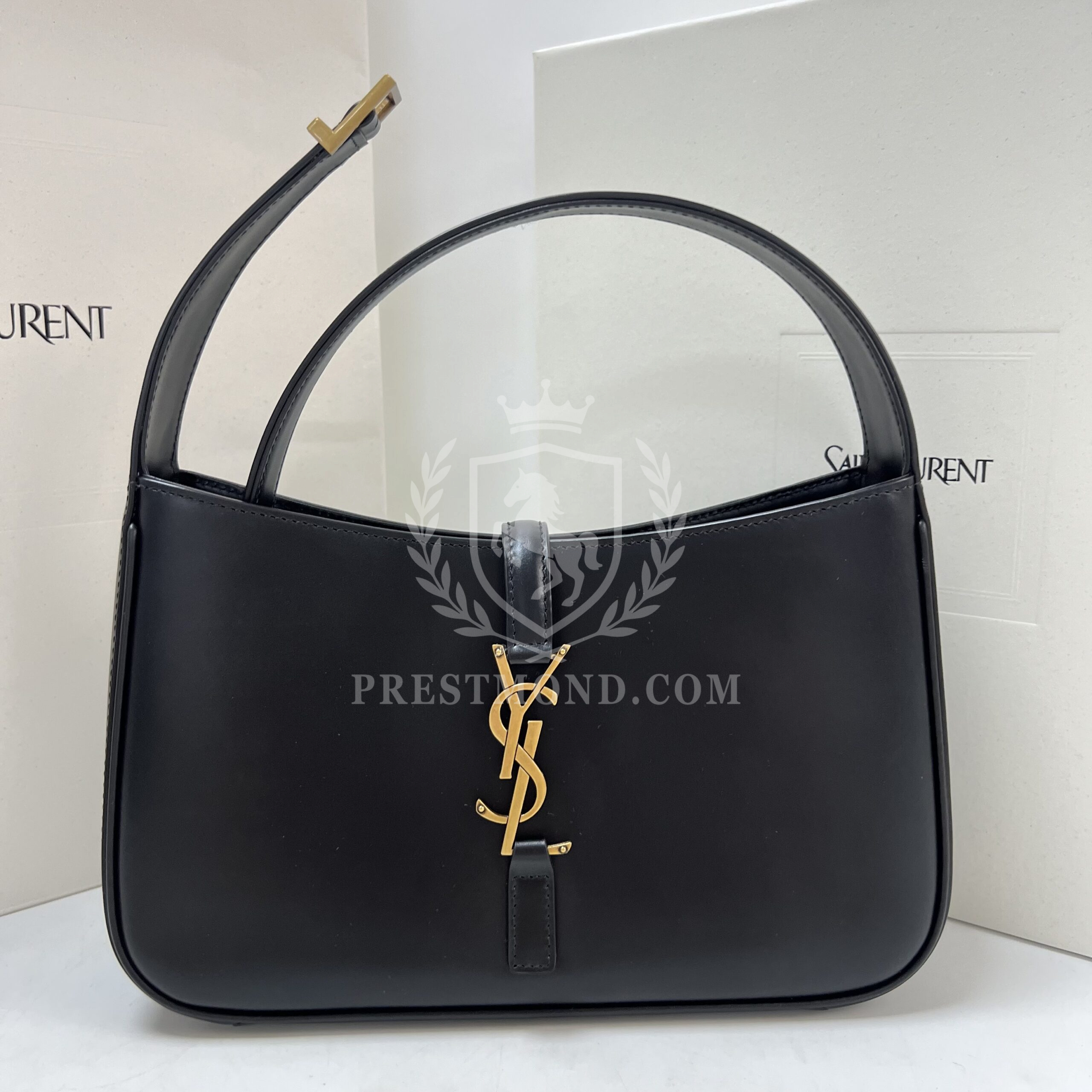 YSL Le 5 à 7 Hobo Bag in smooth leather