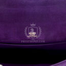 Vintage Hermes Kelly Pochette Violet Doblis GHW
